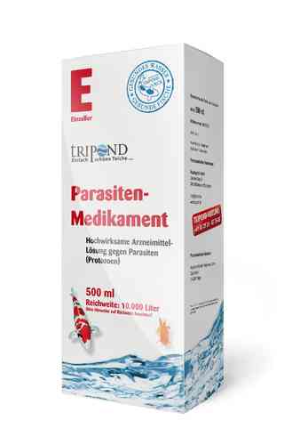 Tripond Parasiten- Medikament 500ml, Reichweite bei 3 Anwendungen 10.000ltr.